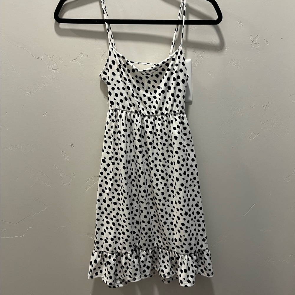 ALTERED STATE DALMATIAN MINI DRESS